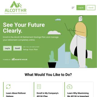 Slavic401k microsite platform